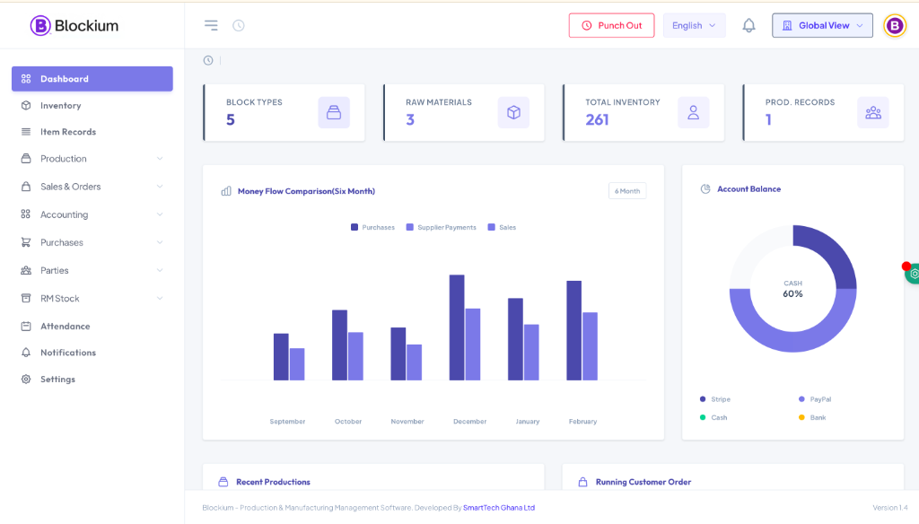 Blockium | #1 Block & Brick Factory Management System